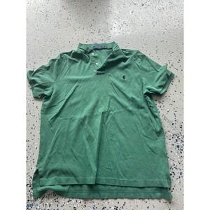 Polo‎ Ralph Lauren Green Polo Shirt Short Sleeve Casual XL